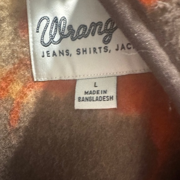 NWT Wrangler Retro Horse Sherpa size Large - Picture 4 of 5